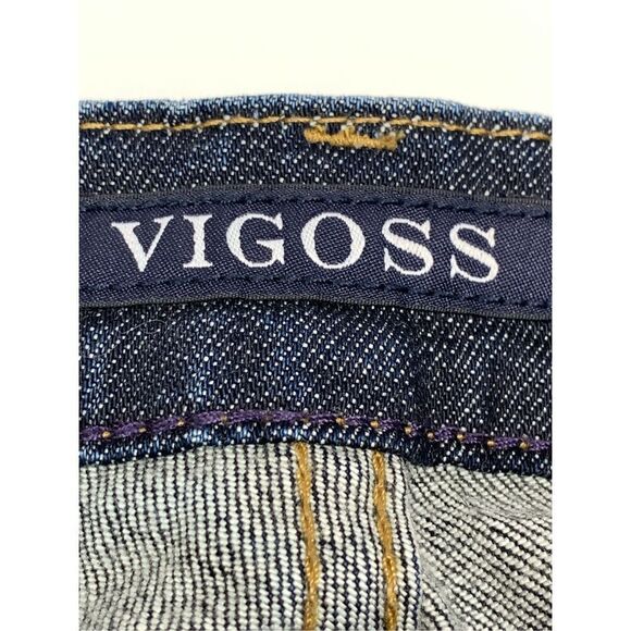 Vigoss Women’s Distressed Ripped The Thompson Tomboy Jeans Blue Size W29 - Picture 9 of 13